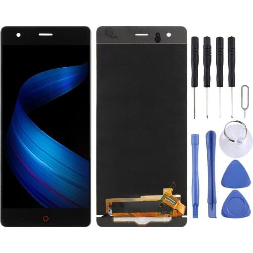 LCD Screen and Digitizer Full Assembly for ZTE Nubia Z17 Lite NX591J (Black)