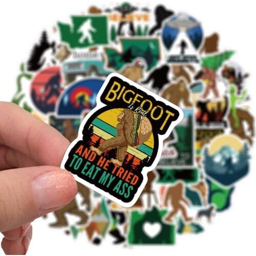 10/50pcs Cartoon Ape Man Wild Stickers Waterproof Decal For Luggage Snowboard Fridge Styling Laptop Sticker Graffiti Pegatinas