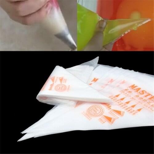 10Pcs/bag Cake tools Disposable Piping Bag Icing Fondant Cake Cream baking bag Decorating Pastry Bags cake decoration Tool