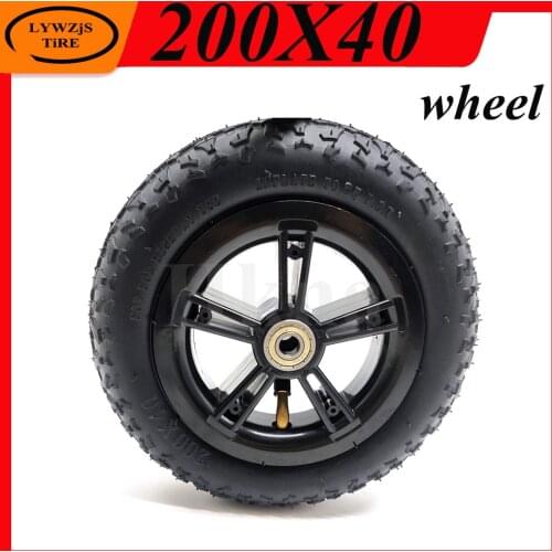 200x40 Inflatable Wheel for Electric Scooter 8 Inch 200X40 Tire Inner Tube Anti Skid Tyre