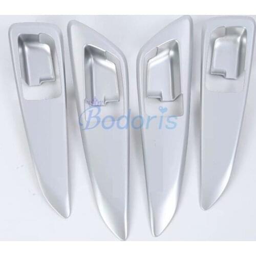 Accessories For Mitsubishi Eclipse Cross 2018 2019 2020 Interior Door Handle Outer Bowls Trim Handle Protective Panel Sticker