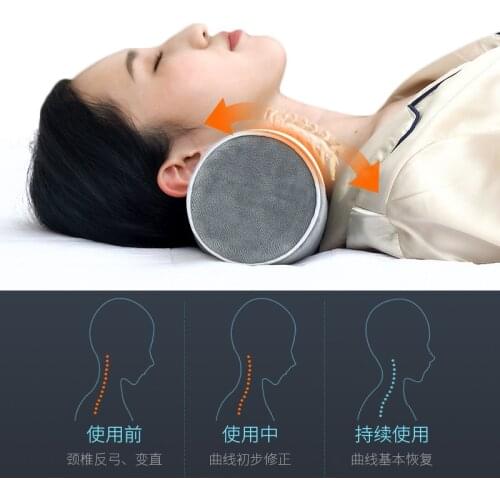 Cylindrical Cervical Pillow Waist Support Stick Slow Rebound Memory Foam round Pillow Core Cylindrical Cervical Spine