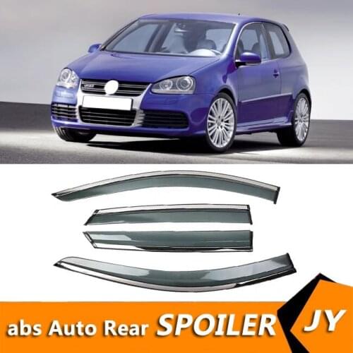 For Volkswagen GOLF 2006 Window Visor Vent Shades Sun Rain Deflector Guard For Volkswagen GOLF Auto Accessories 4PCS/SET
