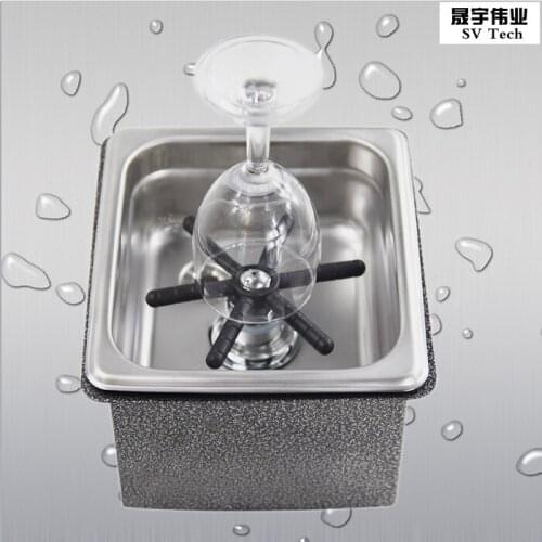 DISPENSE COUNTER TOP PITCHER RINSER FOR STEAMING PITCHERSSteaming Pitcher Rinser pitcher/glass rinser, mini sinkspray up faucet