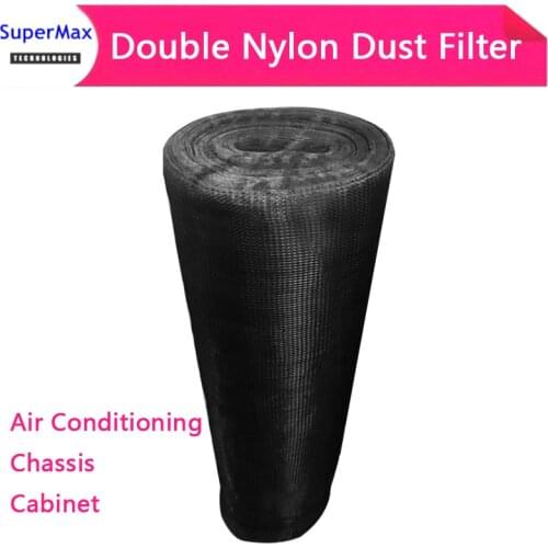 Double-layer nylon dust-proof filter for chassis cabinet central air-conditioning air outlet dustproof net mash 1.2mx1m