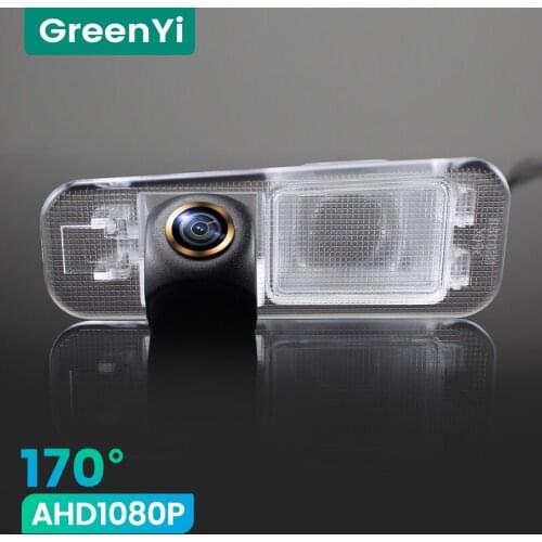GreenYi 1080P HD 170° Car Rear View Camera For Hyundai KIA K2 Rio3 UB Pride Sedan 2010-2016 Reverse 4 pin Vehicle Parking AHD