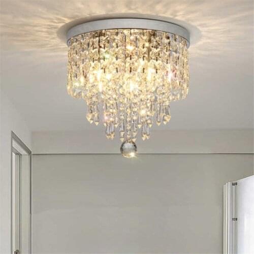 Crystal ceiling lamp bedroom lamp dining room lamp living room lamp study room lamp corridor lamp aisle lamp