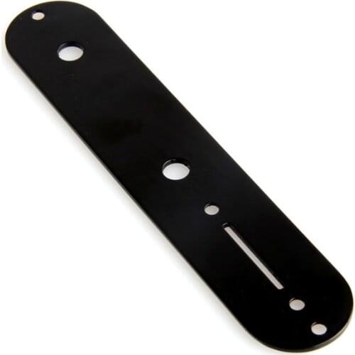 Quality Plated Control Plate for Fender Telecaster Tele Electric Guitar Black