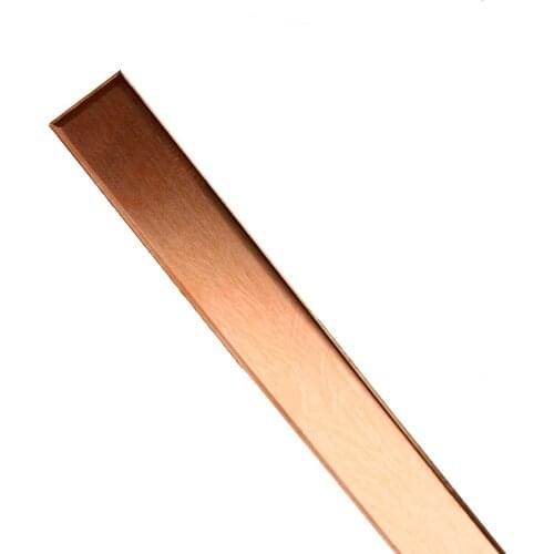 1Pcs High Purity 99% Copper Strip T2 Cu Metal Copper Bar Plate 1.5mmx10mmx250mm For DIY Industry Tools