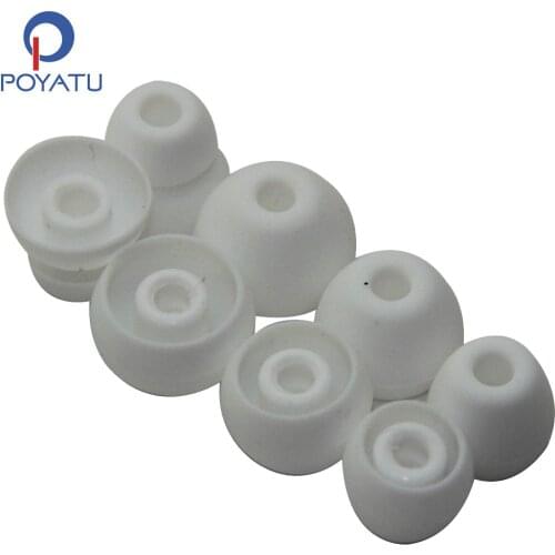 POYATU In Ear Tips Earbuds Headphones Silicone Eartips For UrBeats 2.0 Ear Tips Silicone For Tour2 Tour 2.5 In-Ear Headphone