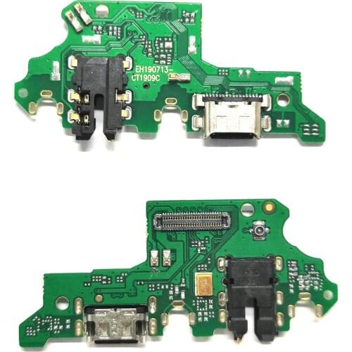 New USB Charging Port Dock Connector Flex Cable with Microphone board for Huawei Honor 9X