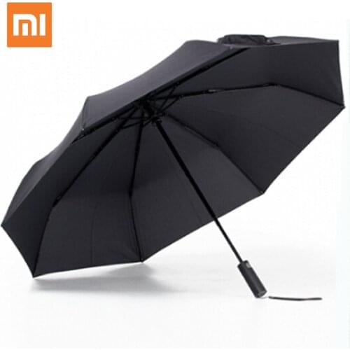 Original Xiaomi Mijia Automatic Um-brella for Sunny and Rainy Days Aluminum Windproof Sunlight-shading Heat-insulating Anti-UV