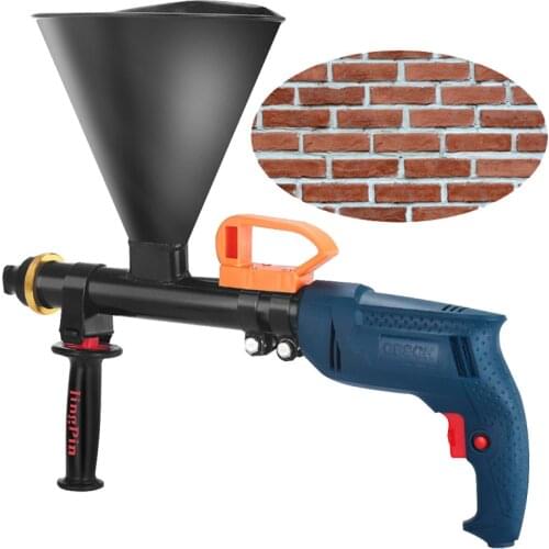 Caulking Gun Electric Mortar Grouting Gun Portable Cement Filling Fit for Cement Grouting Glue, Mending-leakage Grouting Machine