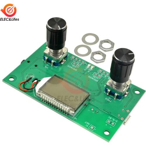 DSP PLL Digital Stereo FM Radio Receiver Module Board 87-108MHz With Serial Control Frequency Range 50Hz-18KHz Controller