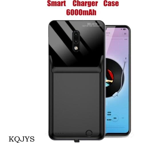 6000mAh Portable Power Bank Battery Charger Cases for Oneplus 7 7 Pro Battery Case External Smart Charging Cover for Oneplus 7T