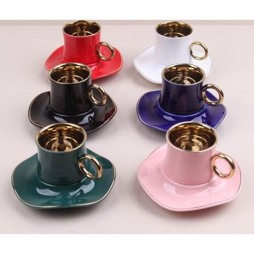 Luxury Color Coffee Set Kitchenware Made in TURKEY - (FREE SHIPPING)
