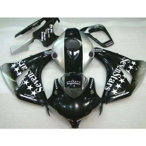 Silver black for (hd) CBR 1000 RR Injection mold fairing kit 2008 2009 2010 2011 cbr1000 rr 08 09 10 11 12 bodywork