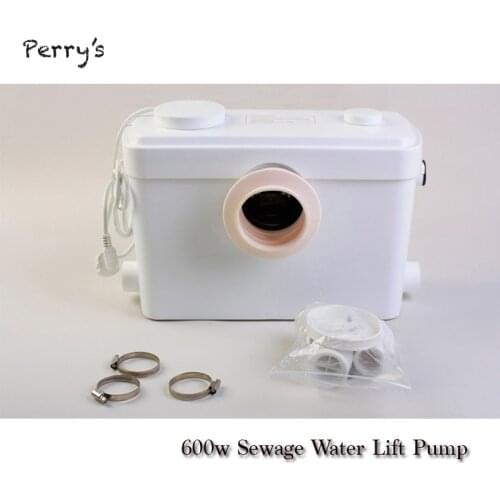 220V-240V 600W Small Electrical Sewage Pump Automatic Sewage Water Lifting Toilet Sewage Lifting Basement Drainage