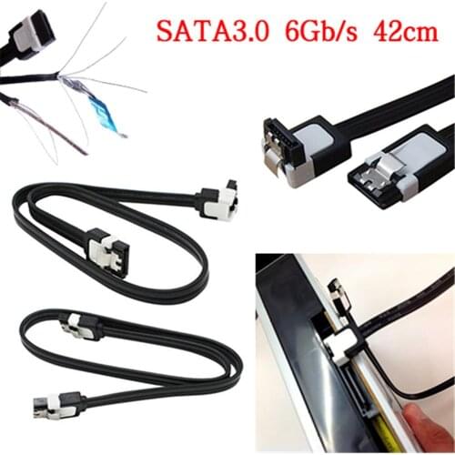 3 PCS 42CM/16.54In SATA Data Cables HDD SSD 6Gb/s Data Cable For ASUS Motherboard