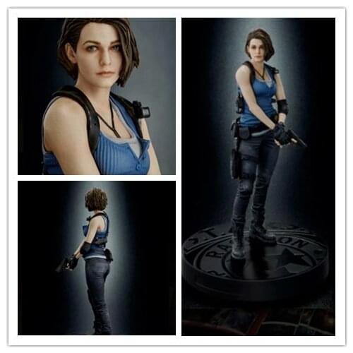 32cm Biohazard RE:3 Jill Valentine PVC Statue Collection Toy Gifts