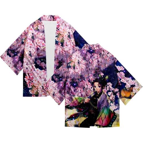 Anime Demon Slayer Kimetsu No Yaiba Tanjiro Kamado Giyuu Cosplay Costume Men Kimono Jacket Cloak Halloween Party For Women