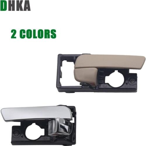 DHKA 4PCS A CAR SET INSIDE INTERIOR DOOR HANDLE FOR KIA Rio Sedan/ Rio5 2006 2007 2008 2009 2010 2011