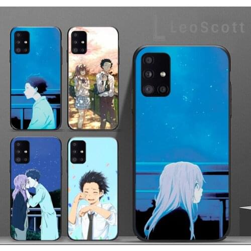 A Silent Voice Phone Case For Samsung A32 A51 A52 A71 A50 A12 A21S S10 S20 S21 Plus Fe Ultra