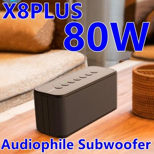80W Bluetooth Speaker Home Theater Music Center Subwoofer TV Computer Sound Bar TWS Portable Wireless Boombox 3D Stereo Surround