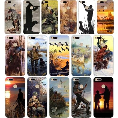 117FG Duck Hunting Cool Logos Classic Soft Silicone Tpu Cover phone Case for xiaomi redmi mi 8 A1 A2 lite
