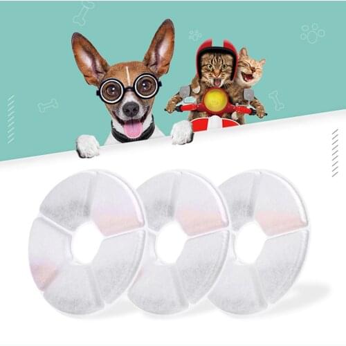 1/4 PCS Cats Water Fountain Filter Activated Carbon Resin Pets Water Drinking Fountain Replacement Filters Dogs Cats Supplies