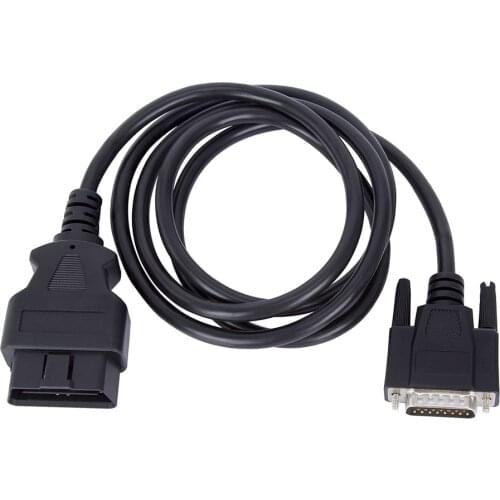 New 5ft 16Pin OBD2 Male to Male Extension Cable DB9 to VGA Cable Extension Cable Car Diagnostic Extender Cable 156cm