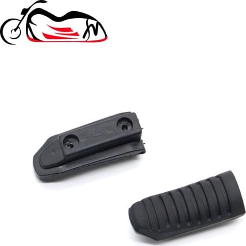 Foot Peg Footrest Rubber For SUZUKI GSF 650 1250/S BANDIT SFV 650 Gladius Motorcycle Accessories Front Pedal Cover Black
