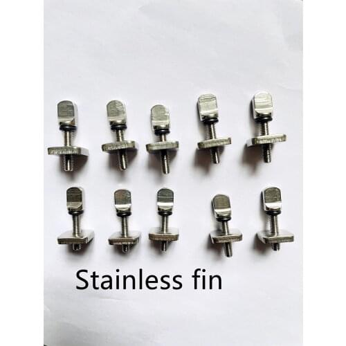 Stainless fin screw