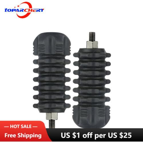 Toparchery Archery Stabilizer, Recurve Bow Composite Bow Stabilizer, Black Rubber Hunting Stabilizer