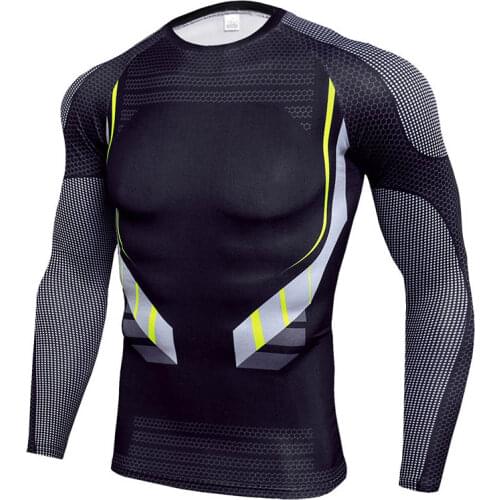 Winter Top Quality New Thermal Underwear Men Underwear Tops Compression Causal Sweat Quick Dry Thermo Underwear Men Clothing