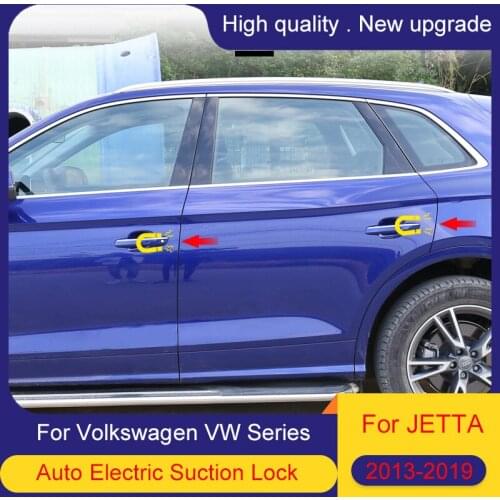 Smart Auto Electric Suction Door Lock For Volkswagen VW TIGUAN L TERAMONT JETTA Soft Close Door Super Silence Car Vehicle Door