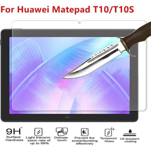 Screen Protector Tempered Glass For Huawei MatePad T10 T10S 10.1'' 2020 AGS3-L09/W03 AGR-L09/W03 Tablet Protection Film Glass