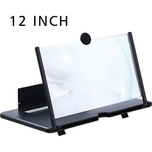 12''/14'' Phone Screen Enlarged Magnifying Universal Mobile Phone Screen Magnifier Folding Amplifier Desktop Holder For Phone