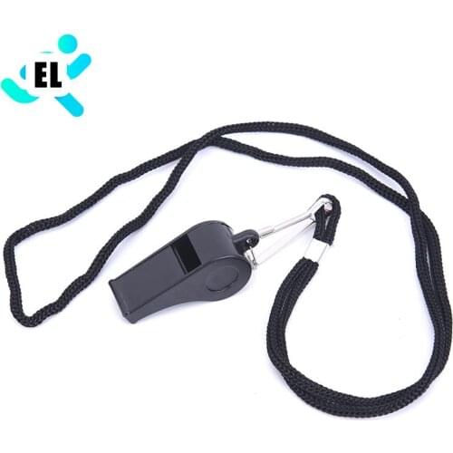 2Pcs Whistle Sports Referee Training Whistle Outdoor Survival With Lanyard hot sale