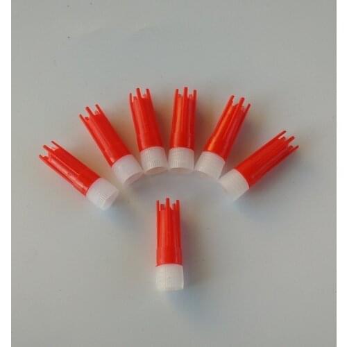 200Pcs Small nozzle plastic head for 3ml Gift small glue E8000 3ml diy jewelry nail art glass glue wholesale