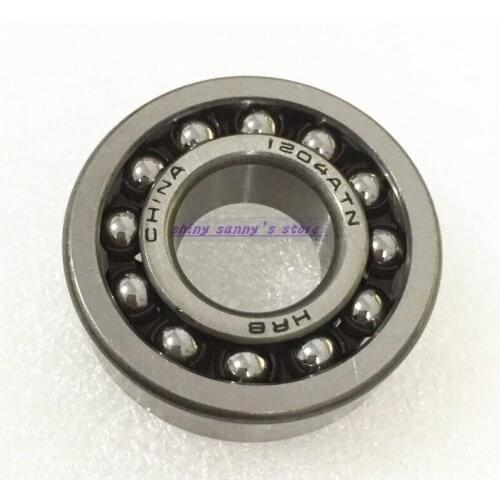 3-10pcs/Lot 1200 , 1201 , 1202 , 1203 , 1204 , 1205 , 1206 Self-aligning Ball Bearings Cylindrical Bore Double Row Brand New