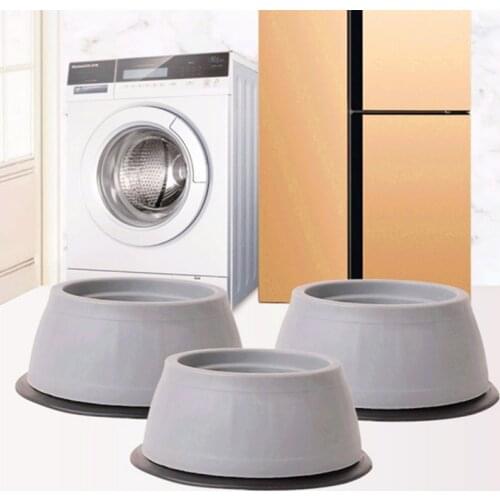 4Pcs Anti Vibration Feet Pads Washing Machine Rubber Mat Universal Anti-Vibration Pad Dryer Refrigerator Base Fixed Non-Slip Pad