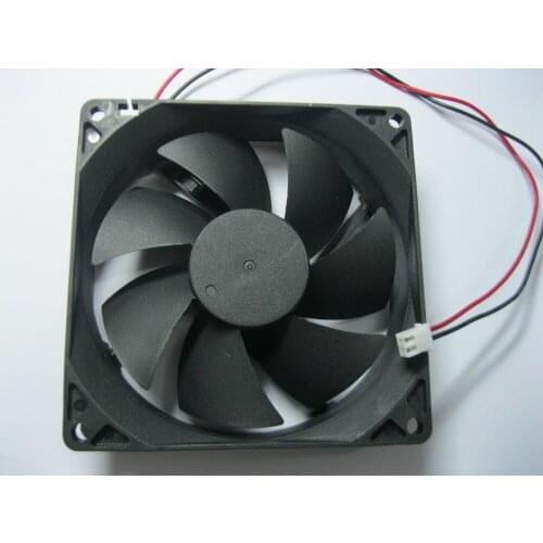 4 pcs Brushless DC Cooling Fan 7 Blade 12V 9025S 90x90x25mm 2 Wires