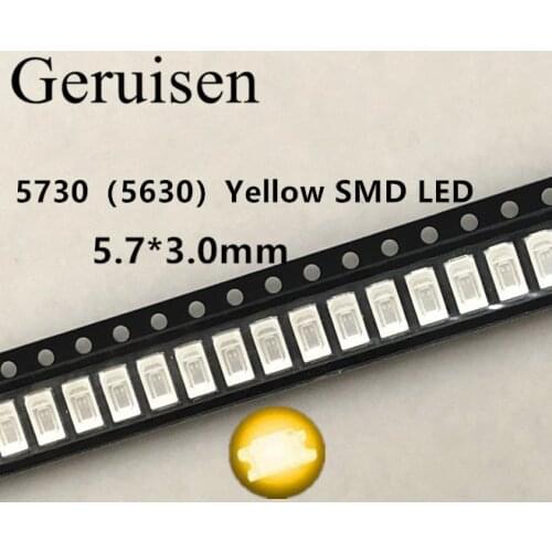 500PCS LED 5730 5630 SMD white/warm white/RGB/red//yellow / green / purple UV / light emitting diode