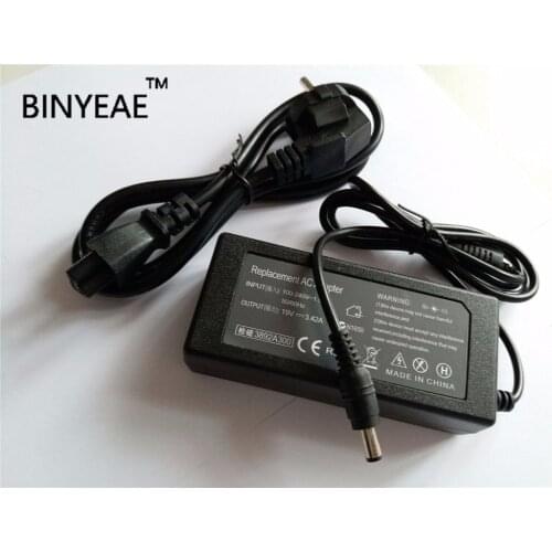 19V 3.42A 65W AC Power Supply Adapter Charger With Power Cord for Packard bell easynote n18061 3892a300 TK13-BZ-018UK