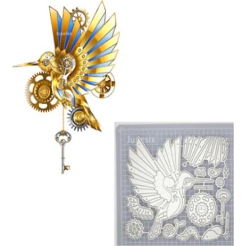 DIY flower and bird combination metal cutting dies mold gift embossing Template Stencil Dies troqueles scrapbooking carving