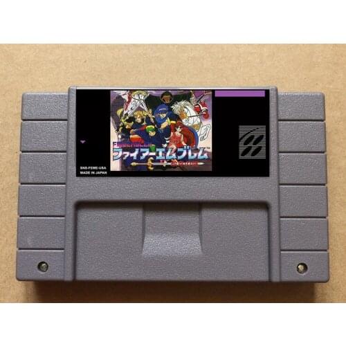 Fire Emblem - Mystery of the Emblem USA-NTSC version 16 bit 46 pins video games