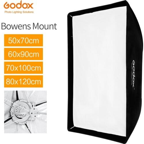 Godox SB-UE 60 x 90cm Portable Rectangular Umbrella Softbox 60 x 90cm / 24'' * 35'' with Bowens Mount for Studio Flash DE300