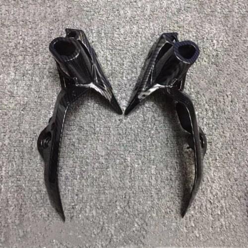 Carbon fiber paint Motorcycle Headlight Side Turn Signal Cover Fairing Fit For YAMAHA MT-09 FZ09 MT09 FZ-09