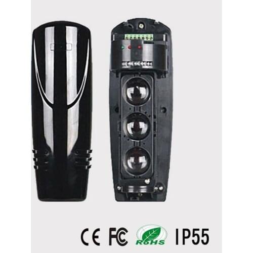 Fence Active Infrared Reflective Infrared Laser Beam Sensor Wired and wireless alarm set IR 3 beams wall infrared